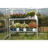 Galvanized Steel Potting Bench - Greenhouse Garden Shelf