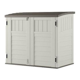 Outdoor 4 ft Locking Storage Shed - Lift Lid