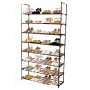 2 Set 4 Tiers Shoe Rack Shoe Tower Shelf Storage Organizer F