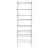 8-Tier Wire Shelving Unit Adjustable Steel Wire Rack Chrome