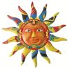 1Pc Creative Metal Sun Wall Decor Metal Wall Art