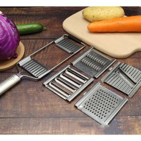 Stainless Steel Grater Vegetable And Fruit Slicer Peeler (Option: 4pcs MKC)