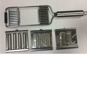 Stainless Steel Grater Vegetable And Fruit Slicer Peeler (Option: 3 sets tools)