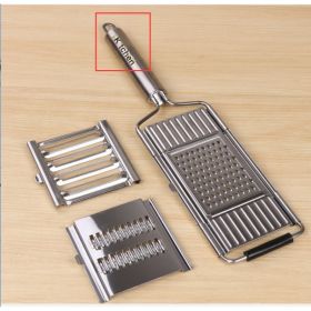 Stainless Steel Grater Vegetable And Fruit Slicer Peeler (Option: MKC)