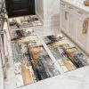 Washable 3-Piece Kitchen Rug Set