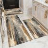 Washable 3-Piece Kitchen Rug Set