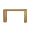 Curved Stripe Console Table