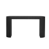Curved Stripe Console Table