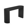Curved Stripe Console Table
