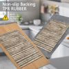 Washable 3-Piece Kitchen Rug Set