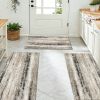 Washable 3-Piece Kitchen Rug Set