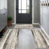 Washable 3-Piece Kitchen Rug Set