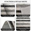 Washable 3-Piece Kitchen Rug Set