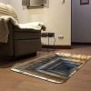 3D Stone Step Optical Illusion Doormat