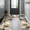 Washable 3-Piece Kitchen Rug Set