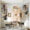 Washable 3-Piece Kitchen Rug Set