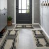Washable 3-Piece Kitchen Rug Set