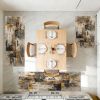 Washable 3-Piece Kitchen Rug Set