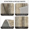 Washable 3-Piece Kitchen Rug Set