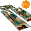 Washable 3-Piece Kitchen Rug Set