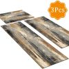 Washable 3-Piece Kitchen Rug Set
