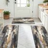 Washable 3-Piece Kitchen Rug Set