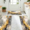 Washable 3-Piece Kitchen Rug Set