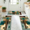 Washable 3-Piece Kitchen Rug Set