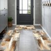 Washable 3-Piece Kitchen Rug Set