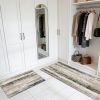 Washable 3-Piece Kitchen Rug Set