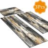 Washable 3-Piece Kitchen Rug Set