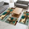 Washable 3-Piece Kitchen Rug Set
