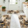 Washable 3-Piece Kitchen Rug Set