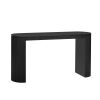 Curved Stripe Console Table