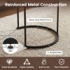 Modern Round Nesting Coffee Tables - Set of 2