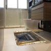 3D Stone Step Optical Illusion Doormat