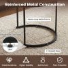 Modern Round Nesting Coffee Tables - Set of 2