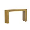 Curved Stripe Console Table