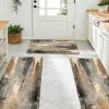 Washable 3-Piece Kitchen Rug Set
