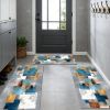 Washable 3-Piece Kitchen Rug Set