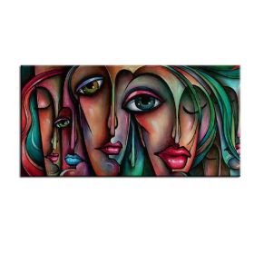 Figure Abstract Oil Painting Wall Art (size: 150 x 220 cm)