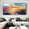 Handmade Hand Painted Wall Art On Canvas Abstract Knife
