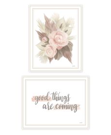 Good Things Are Coming Framed Wall Art (Color: as Pic)