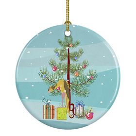 Ceramic Ornament Christmas (Design: Jibso Canary - Merry Christmas)
