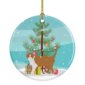 Ceramic Ornament Christmas (Design: Brazilian Shorthair Cat - Christmas)